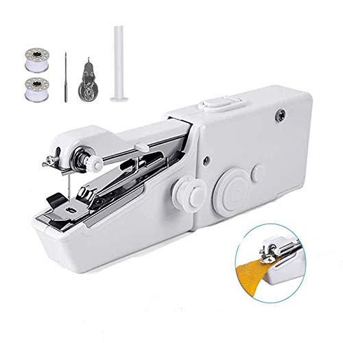 Handheld Sewing Machine Portable Sewing Machine Mini Cordless Handheld Electric Stitch Tool for Quick Repairing  Fabric  Clothing  Kids Cloth  Home Travel Use Handheld Sewing Machine Portable Sewing Machine Mini Cordless Handheld Electric Stitch Tool for Quick Repairing  Fabric  Clothing  Kids Cloth  Home Travel Use