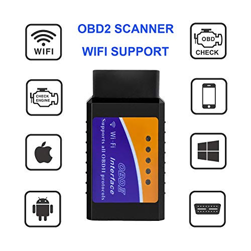 CARXtruck WiFi OBD2 Scanner Check Engine Light Fault Code Reader OBDII Wireless Diagnostic Scan Tool OBD II Interface for Android iPhone iOS Windows