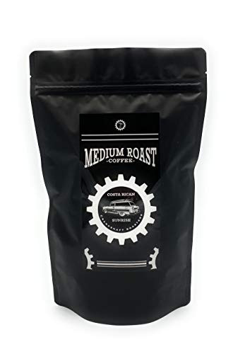Crankshaft Roasters   Costa Rican Sunrise - Costa Rican Coffee - WHOLE BEAN Arabic Coffee  Freshly Roasted 12oz Bag