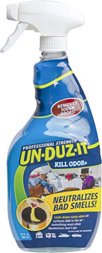 Legend Brands Un-Duz-It Kill Odor plus Professional Strength Carpet Deodorizer Spray  Multi Purpose Odor Eliminator  Neutralizer  Removes Bad Odors  Fresh Scent