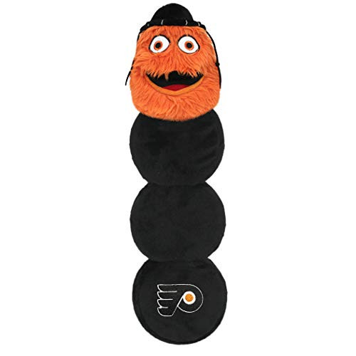 NHL Philadelphia Flyers Mascot Long PET Toy for Dogs  and  Cats with 4 Inner SQUEAKERS in Soft Plush  FLY-3226