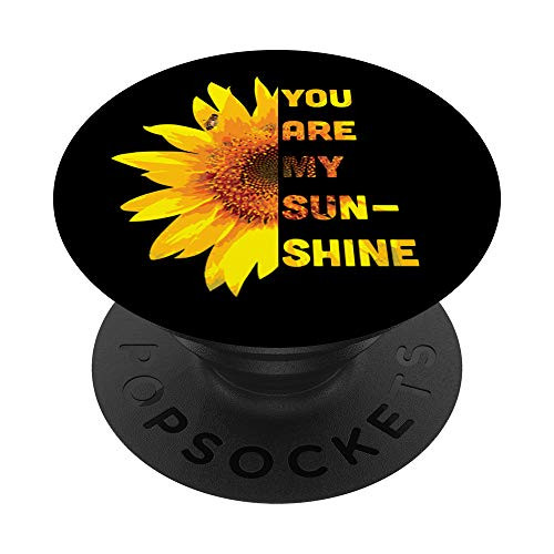 Sunflower Plant Lover You Are My Sunshine PopSockets PopGrip Swappable Grip for Phones and Tablets Sunflower Plant Lover You Are My Sunshine PopSockets PopGrip Swappable Grip for Phones and Tablets