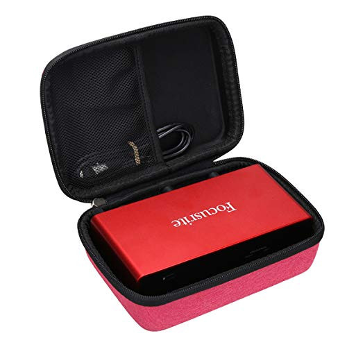 Aproca Hard Carry Travel Case Fit for Focusrite Scarlett 2i2  3rd Gen  USB Audio Interface