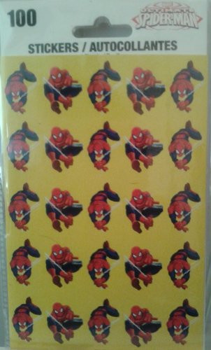 Ultimate Spider-man Stickers 100 Count