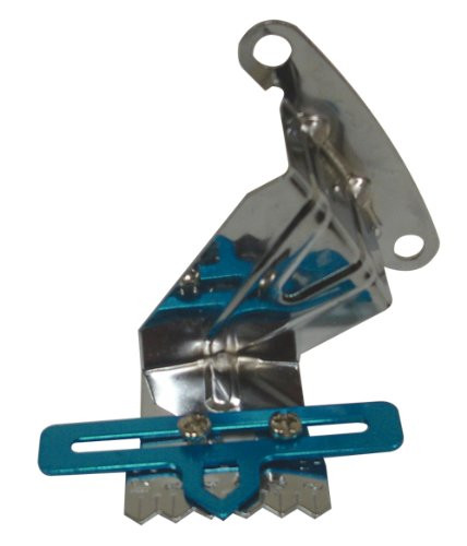 Compatible Replacement for Chevy Small Block 283-305-327-350-400 Timing Tab w Adjustable Pointer - Chrome