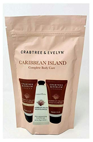 Crabtree and Evelyn Gardeners Complete Body Care Caribbean Island