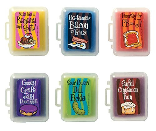 Raymond Geddes Scent-Sibles Doo Wop Kneaded Erasers  36 Pack  69522