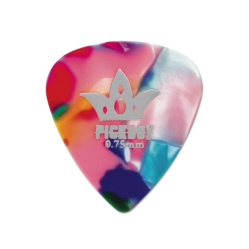 Pickboy Med Raindrop  Multi-color  Pik Pak  0.75mm  10 picks
