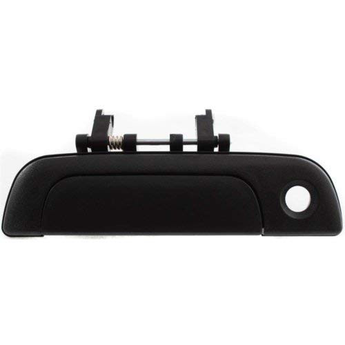 Door Handle for 95-2001 Suzuki Esteem GL 1.6L Front Left Side Exterior Plastic Black w Keyhole
