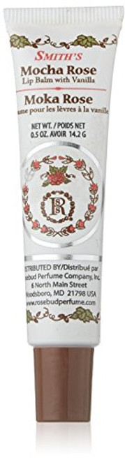 Rosebud Lip Balm Tube Mocha Rose.5 Ounce Rosebud Lip Balm Tube Mocha Rose.5 Ounce