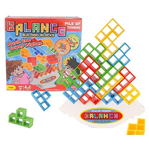 Balancing Building Blocks  Russian Building Blocks Balancing Stacking Toys Educational Puzzle Game Pressure Relief or Developing Ability of Kids  Gift  Adult