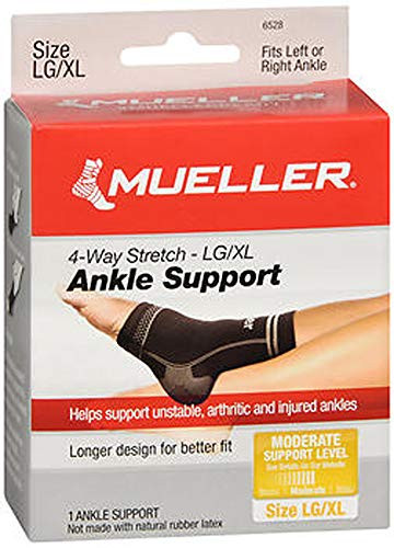 Mueller Sport Care 4-Way Stretch Ankle Support Large X-Large - 1 ea  Pack of 2