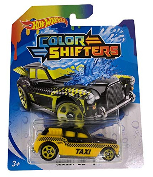 Color Shifter Hot Wheels Taxi City Work Series in 1 64 Scale Die-Cast Vehicle Color Shifter Hot Wheels Taxi City Work Series in 1 64 Scale Die-Cast Vehicle