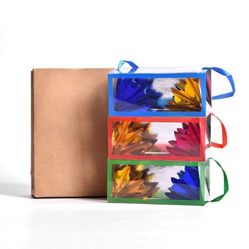 Super Delux Paper Bag Appearing Flower from Empty Box Magic Tricks Dream Bag Stage Illusion Magician Accessories  Medium