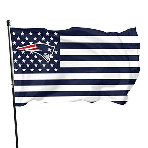 Stockdale New England Patriots Flag Garden Decoration Champion Flag 3x5 Ft