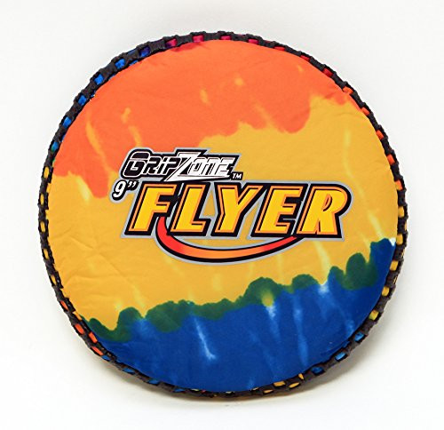 Fun Gripper - Grip Zone - TD Tie Dye 9 inch Soft Catch Frisbee for Kids - Flying Disc - Reversible Packable - Great Toy for Kids -Team Play -Tailgate - by   Saturnian 1