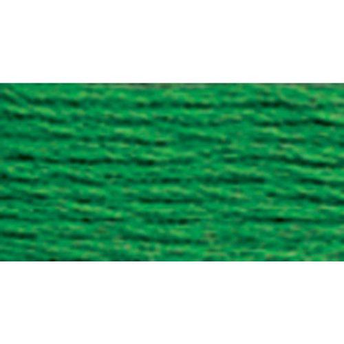 DMC 117-700 Six Stranded Cotton Embroidery Floss, Bright Christmas Green, 8.7-Yard