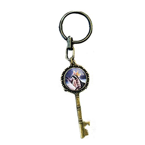Sunshine Raccoon  Pendant Keychain  Unicorn Accessory  Unicorn Keychain with Charm  Unicorn for Girl  Keychains Women  Woodland Animal  Wild Animals