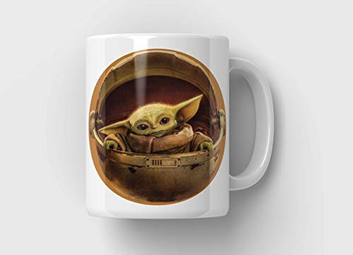 Baby Yoda Grogu Mug The Child Mandalorian Star Wars Coffee Cup V2