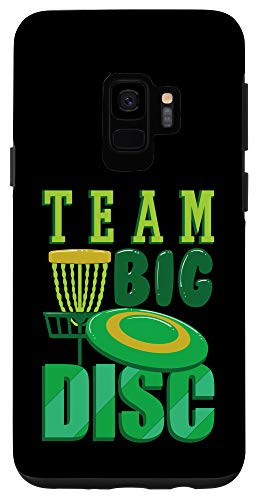 Galaxy S9 Team Big Disc  Funny Disc Golf Basket Ultimate Frisbee Frolf Case