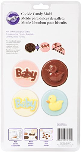 Wilton Cookie Candy & Mold-Baby 8 Cavities (4 Designs)