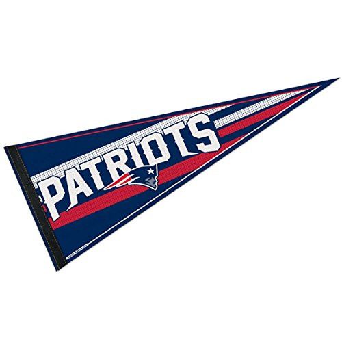 WinCraft NFL New England Patriots WCR63775014 Carded Classic Pennant  12 inch x 30 inch