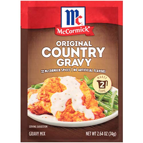 McCormick Original Country Gravy Mix  2.64 oz  Pack of 6
