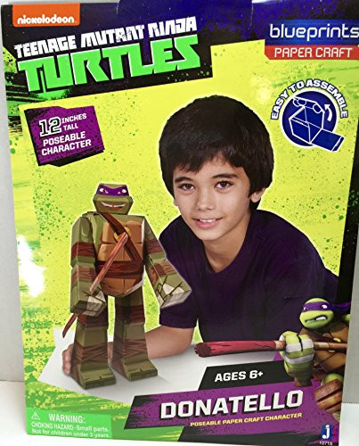 Teenage Mutant Ninja Turtles Paper Craft Donatello