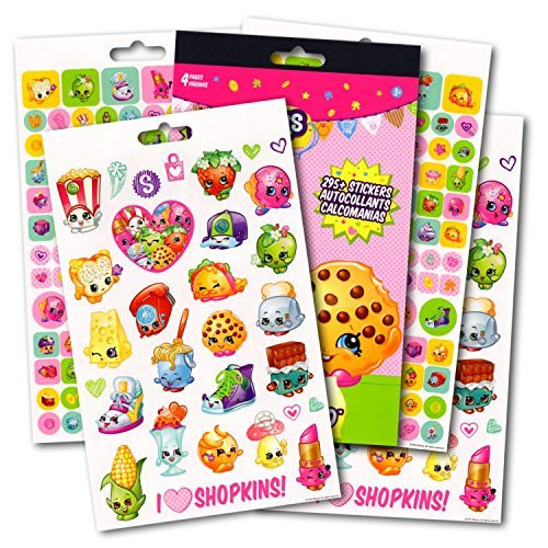 Shopkins Stickers Over 295 Reward Activity Stickers
