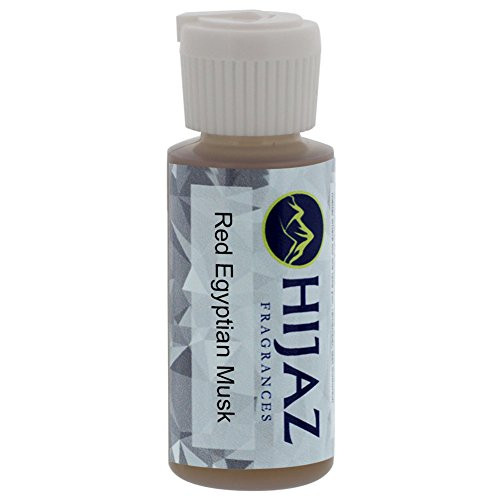 Red Egyptian Musk Fragrance Scented Perfume Body Oil 2 OZ Flip Top Cap Bottle