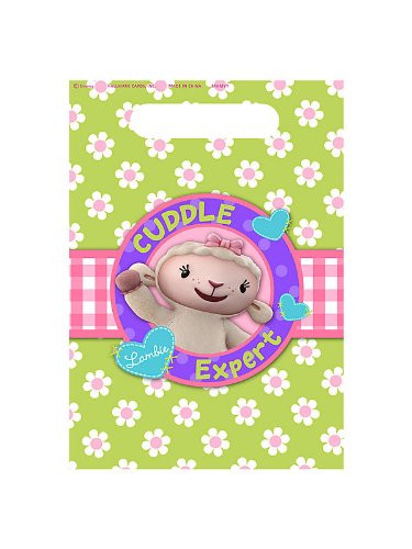Doc McStuffins Favor Loot Bags 8 Count