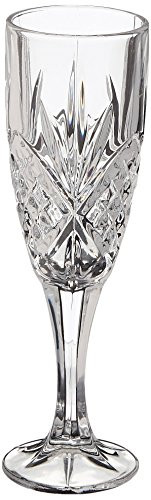 Godinger Dublin Crystal Champagne Flutes Set of 4