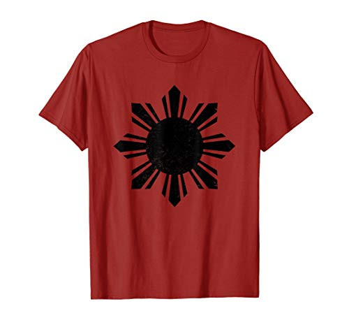 Philippines T Shirt Filipino Vintage Sun Tee Pinoy Pinay