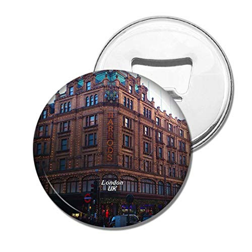 Weekino Fridge Magnets UK England London Harrods Bottle Opener Beer Magnet Travel Souvenir Collection Gift