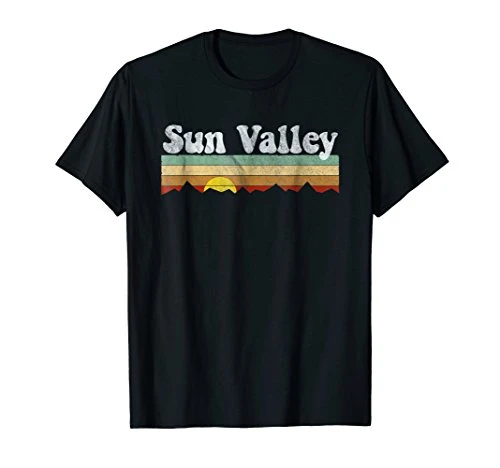 Retro Vintage Sun Valley Idaho Tee Shirt
