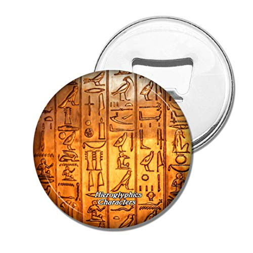 Weekino Refrigerator Magnets Egypt Hieroglyphics Characters Bottle Opener Beer Magnet Travel Souvenir Collection Gift