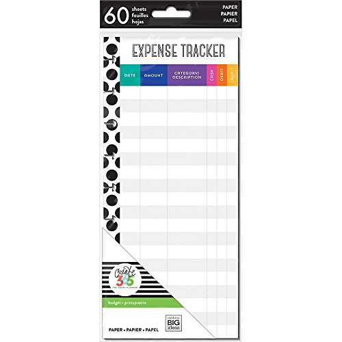 Me & My Big Ideas the Happy Planner Paper Budget, Multicolor