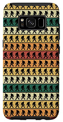 Galaxy S8 Retro Vintage Bigfoot Sasquatch Sunset Silhouette Case