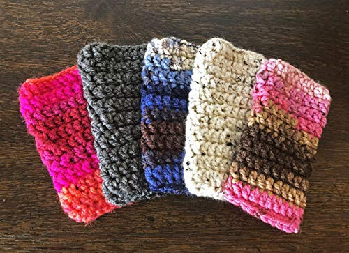 Soft Eyeglass Case - 5 Color Choices - Crochet - Handmade  USA  by Peacefully You