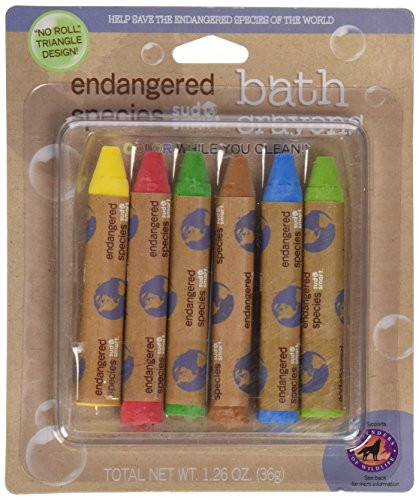 Endangered Species by Sud Smart Bath Crayons