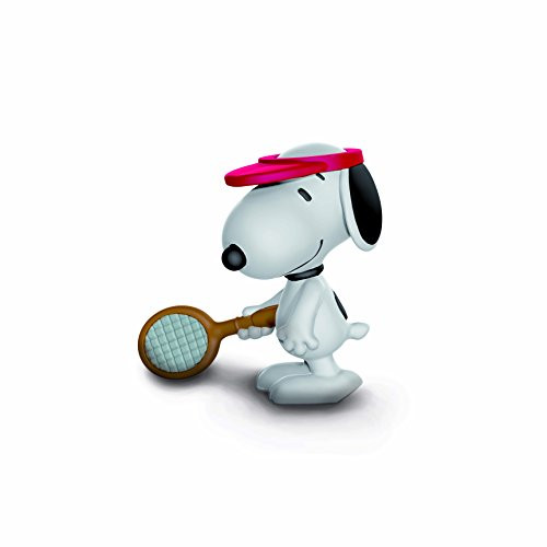 Schleich Peanuts Tennis Player Snoopy Toy Figure