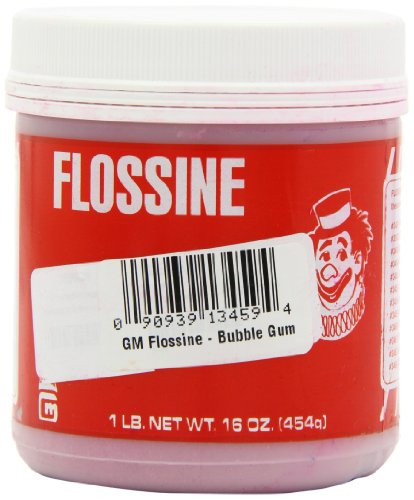 Gold Medal Flossine Can  Bubble Gum  1-Pound