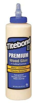 Titebond 5004 II Premium Wood Glue  16-Ounces - 2 Pack