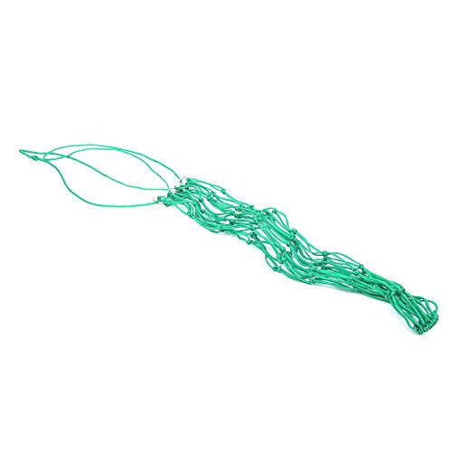 GLOGLOW Horse Feeding Bag Hay Net  Full Bale Slow Feed Hay Net Medium Size Strong Durable Nylon Rope Slow Feed Forage Net Bag with Silver Electroplating  Green