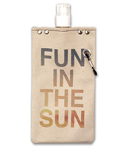 Capabunga Tote plusAble Canvas Wine Canteen  25-Ounce  Fun in the Sun