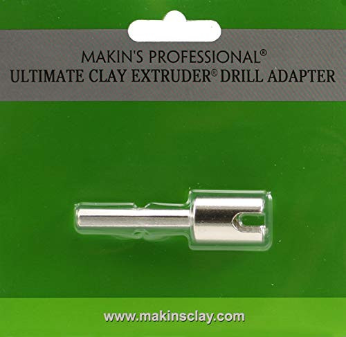 Makin s USA Makin s Professional Ultimate Clay Extruder Drill Adapter  Silver