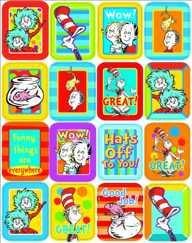 Eureka Dr. Seuss Lenticular Stickers
