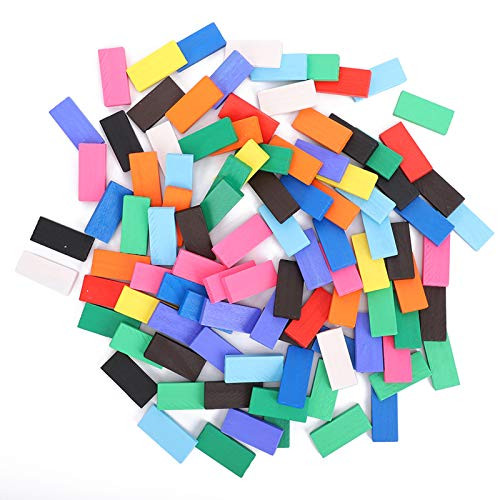 100Pcs Building Blocks Wooden Blocks Building Bricks Colorful Early Learning Educational Toys Creative Geometry Building Blocks for Children 100Pcs Building Blocks Wooden Blocks Building Bricks Colorful Early Learning Educational Toys Creative Geometry Building Blocks for Children