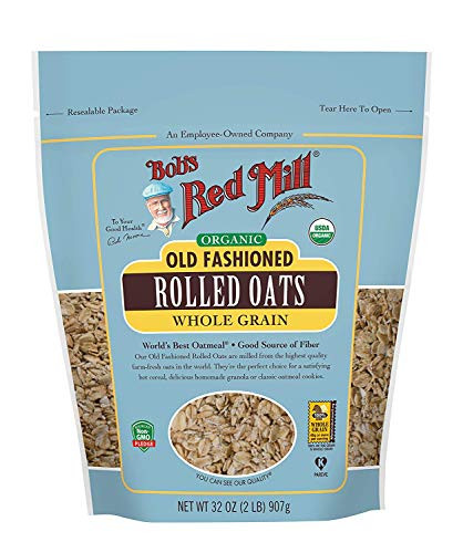 Bob s Red Mill Organic Old Fashioned Rolled Oats 32 OZ   Pack - 2