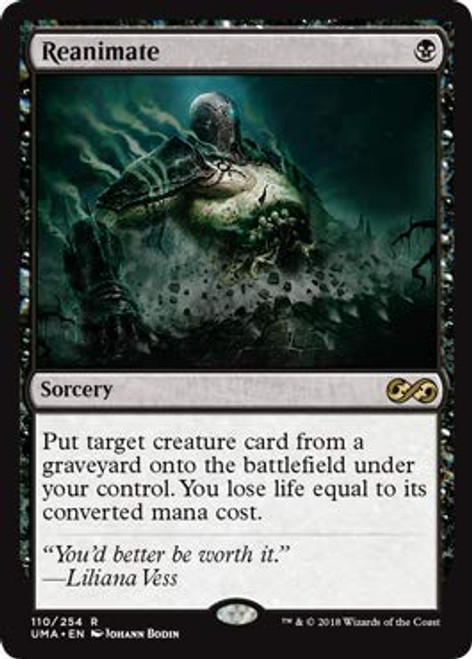Magic The Gathering - Reanimate - Ultimate Masters - Rare Magic The Gathering - Reanimate - Ultimate Masters - Rare